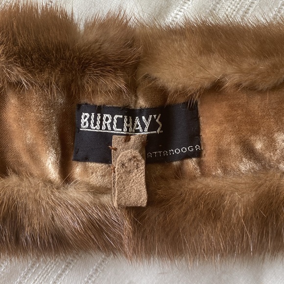 Vintage 60s-80s Burchay’s Genuine Fur Collar/Scarf - Picture 2 of 5